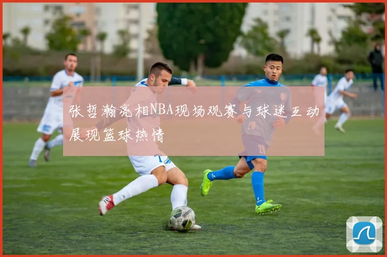 张哲瀚亮相NBA现场观赛与球迷互动展现篮球热情