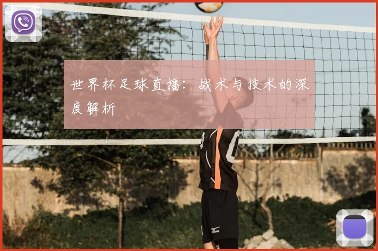 世界杯足球直播:战术与技术的深度解析