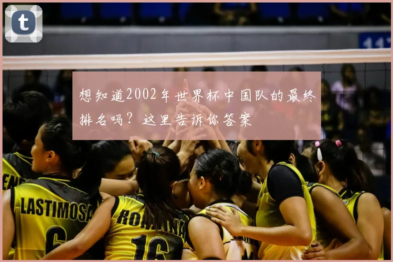 想知道2002年世界杯中国队的最终排名吗？这里告诉你答案